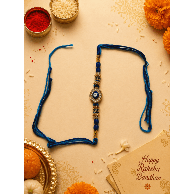 Blue Evil Eye Rakhi